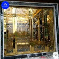 CỬA INOX 304 MẠ VÀNG CA C03 